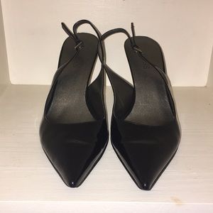 Guess | pointed-toe sling back heels